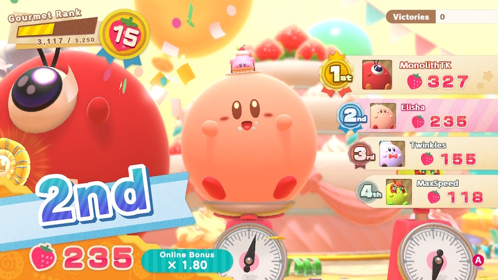 Kirby's Dream Buffet is a Fall Guys-Style Party Game Coming to Switch